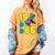 1986 Retro Raised In The 80s Old School Nostalgia Vibes Women's Comfort Colors T-Shirt Mustard