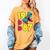 1987 Retro Raised In The 80s Old School Nostalgia Vibes Women's Comfort Colors T-Shirt Mustard