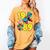 1989 Retro Raised In The 80s Old School Nostalgia Vibes Women's Comfort Colors T-Shirt Mustard