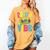2000's Vibe Hip Hop Costume Early 2000s Party Nostalgia Women's Comfort Colors T-Shirt Mustard