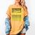 2026 Tennis Senior Brother Graduation Matching Family Women's Comfort Colors T-Shirt Mustard