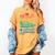 3rd Grade 2021 Graduate Quarantine Third Grade Graduation Women's Comfort Colors T-Shirt Mustard