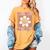 3rd Grade Graduation Cute Groovy Last Day Of Third Grade Women's Comfort Colors T-Shirt Mustard