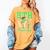 5th Grade Graduate Dinosaur Dab Graduation School Women's Comfort Colors T-Shirt Mustard