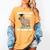 5th Grade Graduation Class Of 2023 Capybara Fifth Graduate Women's Comfort Colors T-Shirt Mustard