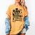 6th Grade Graduate 2021 Graduate Quarantine Sixth Graduation Women's Comfort Colors T-Shirt Mustard