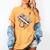 80s 90s Retro Halloween's Party Costume Nostalgia Cassette Women's Comfort Colors T-Shirt Mustard