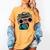 80s 90s Retro Party Costume Nostalgia Boombox Music Hip Hop Women's Comfort Colors T-Shirt Mustard