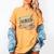 80s 90s Retro Party Costume Nostalgia Cassette Tape Pencil Women's Comfort Colors T-Shirt Mustard