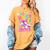 80's Baby 90's Made Me 1980s 1990s Nostalgia Retro Party Women's Comfort Colors T-Shirt Mustard