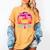80s Fashion Girls Just Wanna Have Fun 1980s Nostalgia Women's Comfort Colors T-Shirt Mustard
