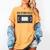 80s VHS Video Cassette Nostalgia Women's Comfort Colors T-Shirt Mustard