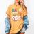 90's Nineties Nostalgia Costume Party Back To The 90s Women's Comfort Colors T-Shirt Mustard