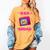 90s Rad Squad Retro Television 90s Aesthetic Nostalgia Women's Comfort Colors T-Shirt Mustard
