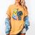 90s Retro Cassette And Walkman Nostalgia Graphic Tee Women's Comfort Colors T-Shirt Mustard