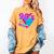 90's Vibe Retro Style Cassette Tape Nostalgia 1990s Party Women's Comfort Colors T-Shirt Mustard