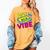 90's Vibe Retro Style Cassette Tape Nostalgia 1990s Party Women's Comfort Colors T-Shirt Mustard