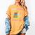 Abibliophobia Book Lovers Graphic Women's Comfort Colors T-Shirt Mustard