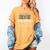 Abibliophobia Definition Book Reader Book Nerd Book Reading Women's Comfort Colors T-Shirt Mustard