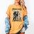 Abraxos Flower Garden Club Book Lover Fantasy Dragon Bookish Women's Comfort Colors T-Shirt Mustard