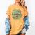 Accounting Major Shirt Graduation College CPA Word Cloud Women's Comfort Colors T-Shirt Mustard