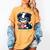 Adorable Book Lover Border Collie With Reading Glasses Cute Raglan Baseball Tee Women's Comfort Colors T-Shirt Mustard