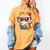 Adorable Book Lover Chipmunk With Reading Glasses Cute Premium Women's Comfort Colors T-Shirt Mustard Adorable Book Lover Chipmunk With Reading Glasses Cute Premium Women's Comfort Colors T-Shirt Mustard