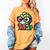 Adorable Book Lover Iguana With Reading Glasses Cute Women's Comfort Colors T-Shirt Mustard Adorable Book Lover Iguana With Reading Glasses Cute Women's Comfort Colors T-Shirt Mustard