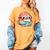 Adorable Book Lover Parrot With Reading Glasses Cute Women's Comfort Colors T-Shirt Mustard
