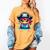 Adorable Book Lover Pirate With Reading Glasses Cute Women's Comfort Colors T-Shirt Mustard Adorable Book Lover Pirate With Reading Glasses Cute Women's Comfort Colors T-Shirt Mustard