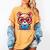 Adorable Book Lover Quokka With Reading Glasses Cute Women's Comfort Colors T-Shirt Mustard