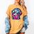 Adorable Book Lover Robot With Reading Glasses Cute Women's Comfort Colors T-Shirt Mustard Adorable Book Lover Robot With Reading Glasses Cute Women's Comfort Colors T-Shirt Mustard