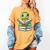 Adorable Turtle Reading Books Women's Comfort Colors T-Shirt Mustard