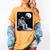 Aesthetic Spaceman Astronaut On The Moon Space Introvert Women's Comfort Colors T-Shirt Mustard Aesthetic Spaceman Astronaut On The Moon Space Introvert Women's Comfort Colors T-Shirt Mustard