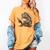 Alligator Snapping Turtle Reading A Book Women's Comfort Colors T-Shirt Mustard