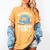 Anti-Social Club Homebody Introvert Hibernate Hermit Shyness Women's Comfort Colors T-Shirt Mustard