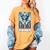 Antisocial Butterfly Tarot Card Introvert Women Stay Home Women's Comfort Colors T-Shirt Mustard