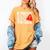 Antisocial Keep Away Sarcastic Bad Attitude Introvert Women's Comfort Colors T-Shirt Mustard