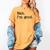Antisocial Nah I'm Good Introvert Sarcastic Saying Women's Comfort Colors T-Shirt Mustard Antisocial Nah I'm Good Introvert Sarcastic Saying Women's Comfort Colors T-Shirt Mustard