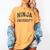Antisocial NINJA UNIVERSITY Introvert Sarcastic Women's Comfort Colors T-Shirt Mustard Antisocial NINJA UNIVERSITY Introvert Sarcastic Women's Comfort Colors T-Shirt Mustard