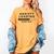 Anxiety Loading Please Wait Anti-Social Introvert Women's Comfort Colors T-Shirt Mustard