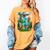 Aqua In The Skies Frutiger Aero Women's Comfort Colors T-Shirt Mustard Aqua In The Skies Frutiger Aero Women's Comfort Colors T-Shirt Mustard
