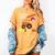 My Baby Just Crushed Preschool Graduation Women's Comfort Colors T-Shirt Mustard