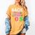 Back To The 70's Mixtape Era Nostalgia Retro 1970 70's Style Women's Comfort Colors T-Shirt Mustard