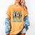Ban Liars And Crooks Not History And Books Bookworm Library Women's Comfort Colors T-Shirt Mustard