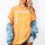 Band Senior Uncle Class Of 2026 Graduation Graduate Women's Comfort Colors T-Shirt Mustard