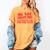 Bar Exam Law School Graduation Study T-Shirt Women's Comfort Colors T-Shirt Mustard