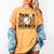 Baseball Senior Class Of 2027 Senior 2027 Graduation Women Women's Comfort Colors T-Shirt Mustard