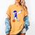 Basketball Dabbing Shirt Senior Graduation Him Her Women's Comfort Colors T-Shirt Mustard