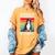 Bernedoodle Dog Introvert Bernedoodle Women's Comfort Colors T-Shirt Mustard
